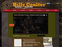 Tablet Screenshot of billycoulter.com